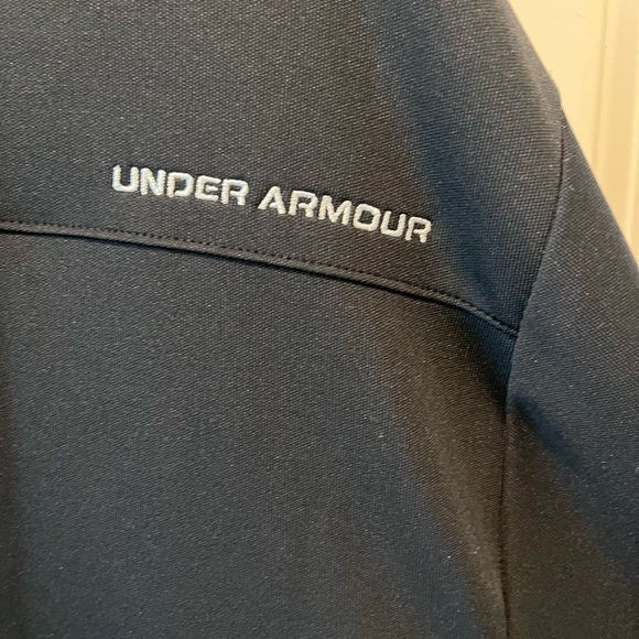 Under Armour Black Athletic Polo Shirt - Picture 5 of 5